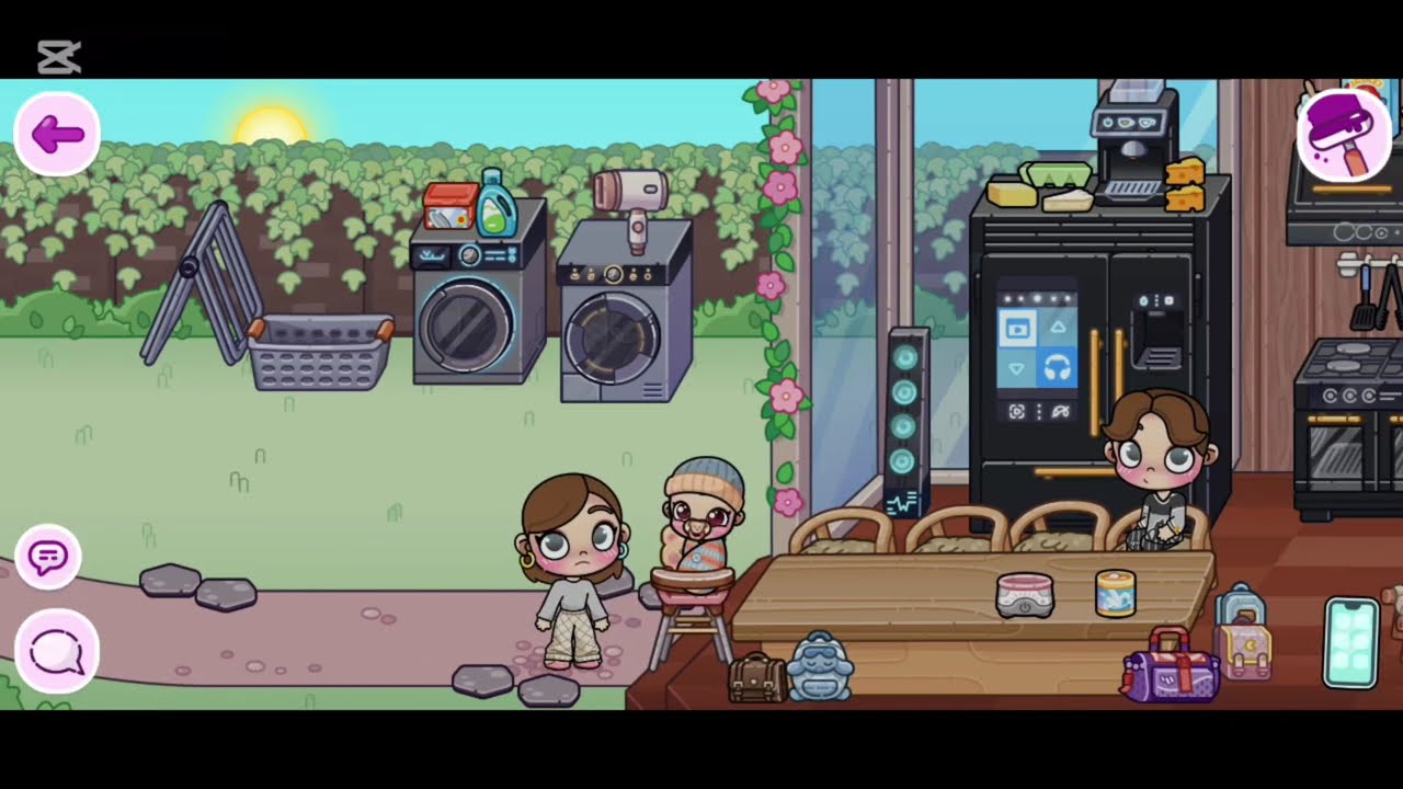 Segunda rotina da Estela...