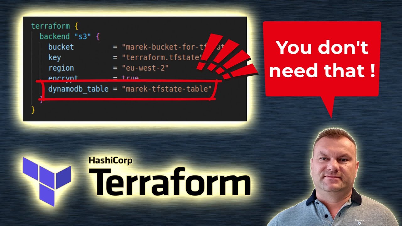 Блокировка состояния Terraform с помощью нового встроенного механизма блокировки контейнера AWS S...