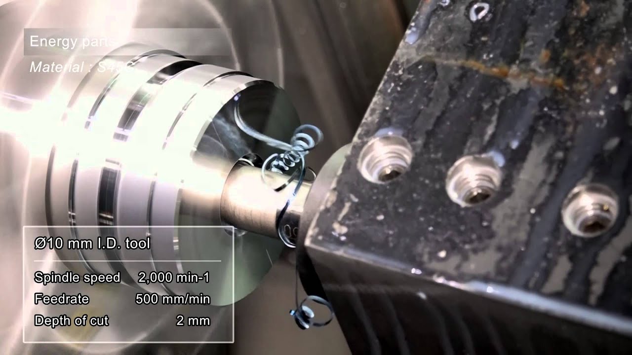 HS-22 - Small-sized CNC lathe 小型高剛性車床｜Cutting DEMO 切削展示｜Tongtai 東台精機