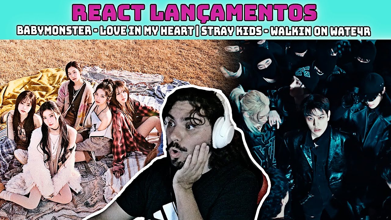 React: Babymonster e Stray kids #kpop #react #babymonster  #straykids  #bobsmreact