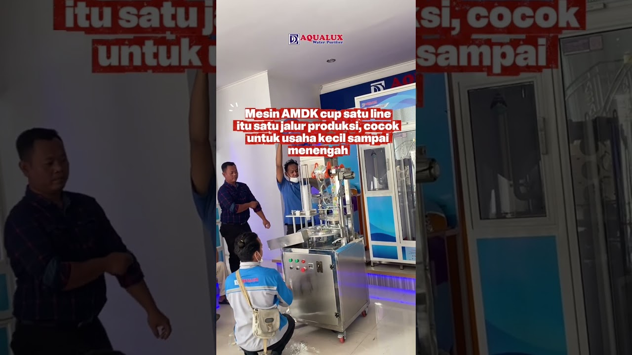 MAU USAHA AMDK TAPI MODAL TERBATAS, INI SOLUSINYA!!  