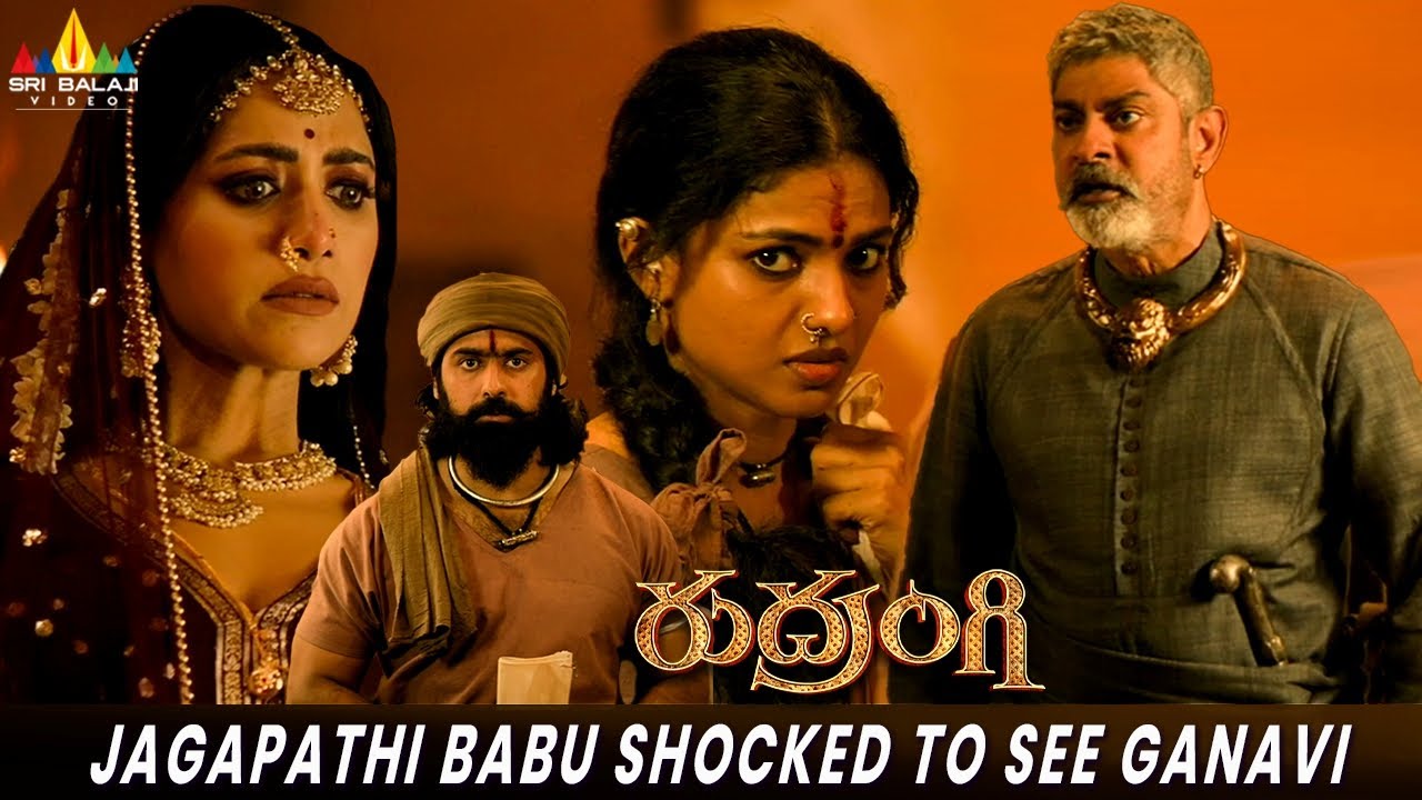 Jagapathi Babu Shocked to See Ganavi | Rudrangi | Mamta MohanDas | Latest Telugu Movie Scenes
