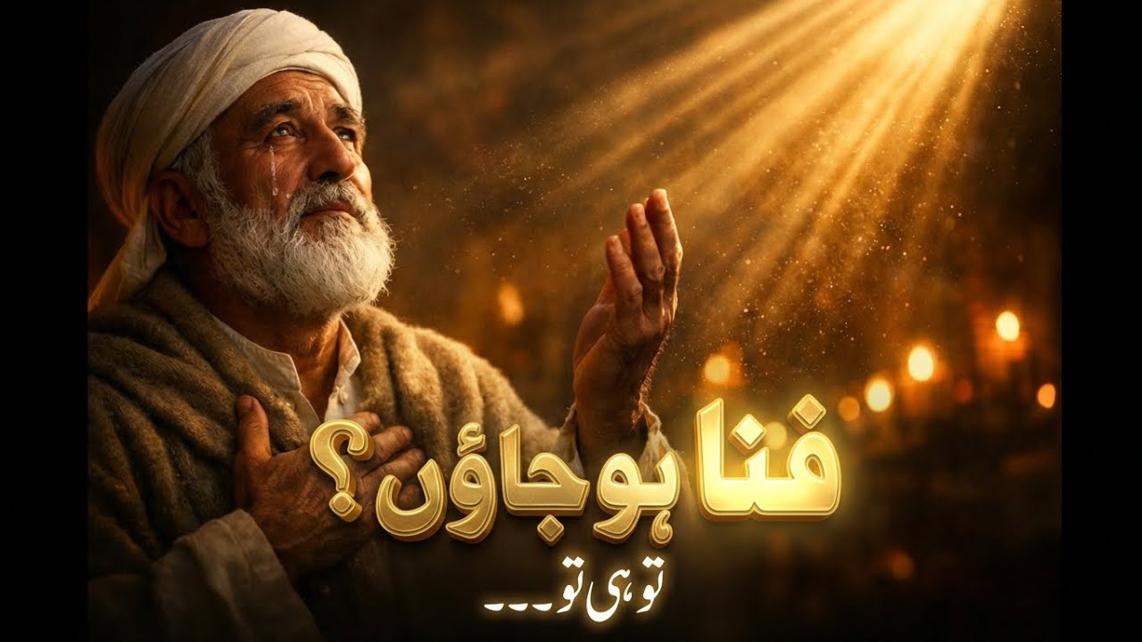 فنا ہو جاؤں؟ یہ قوالی آپ کو رُلا دے گی | Heart Touching Sufi Kalam