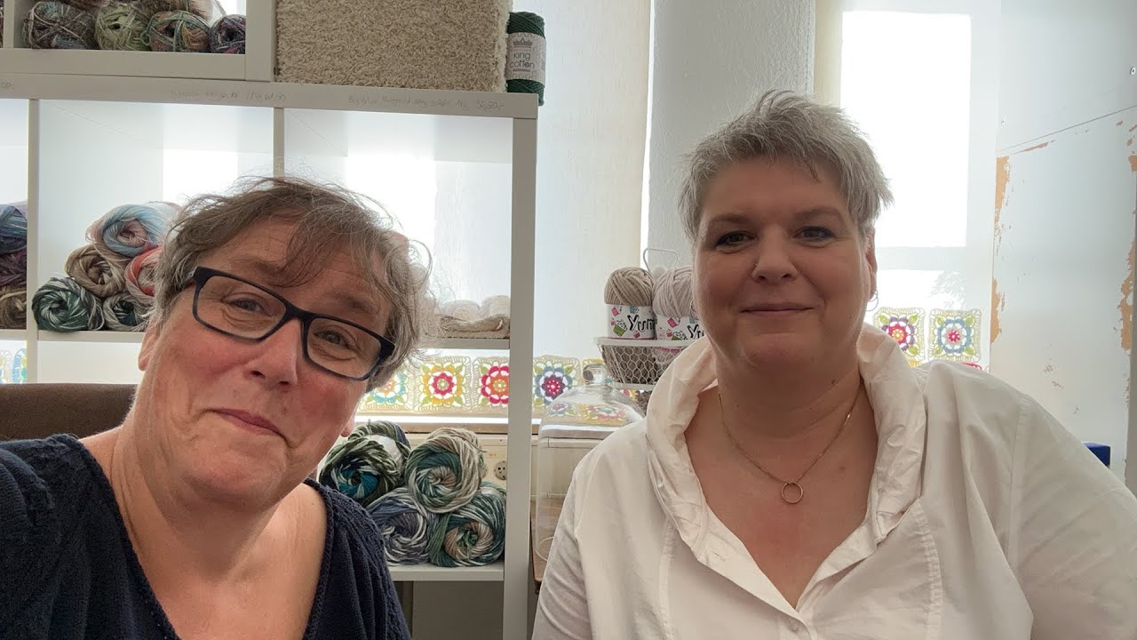 Woolhouse - kersiny Liebe KAL  Teil 2 mit Schnack mit Bianka und Nicola