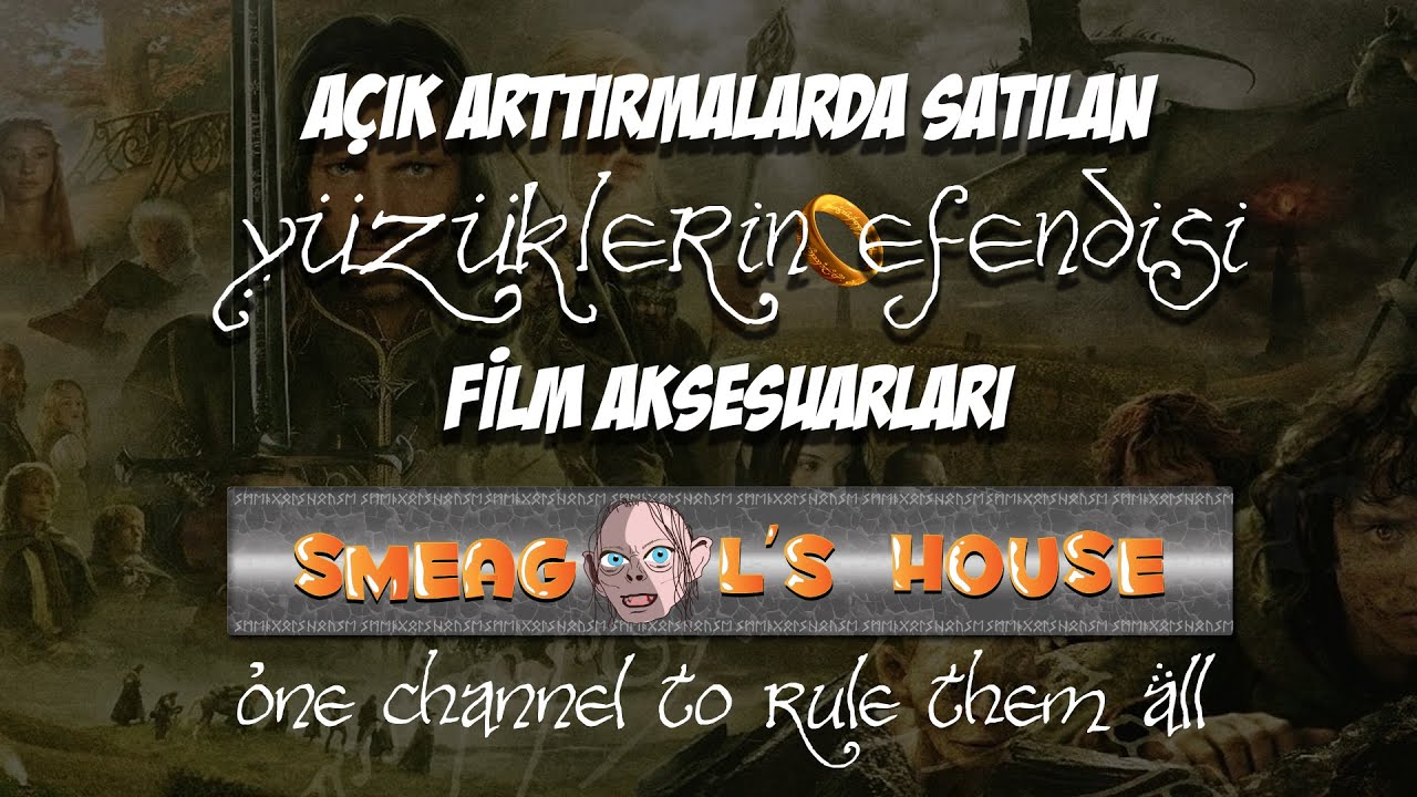 Yüzüklerin Efendisi En Pahalı On Film Aksesuarı