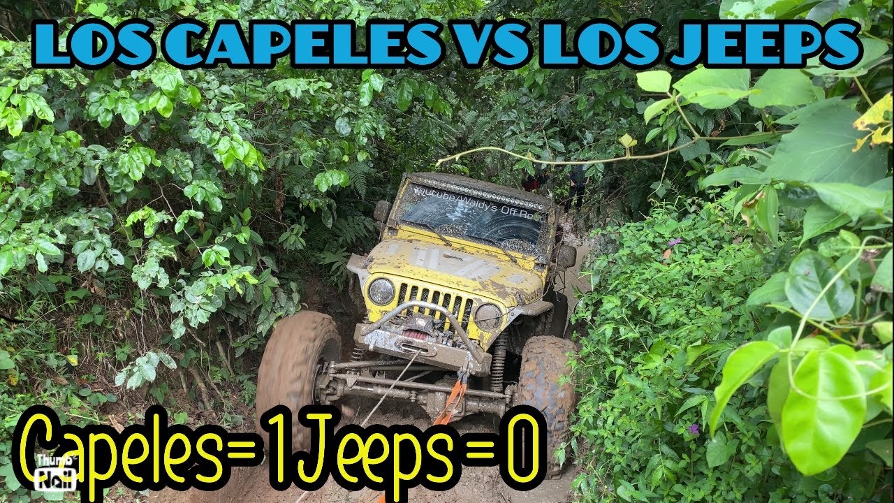 Capeles vs Los Jeeps/El Caterpillar llego en Grua by Waldys Off Road
