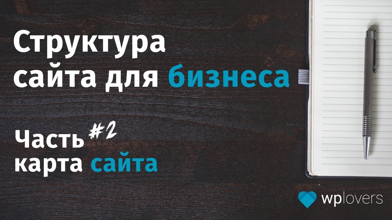 Структура сайта для бизнеса. Часть 2 — карта сайта. Создание сайта для бизнеса, видеокурс.