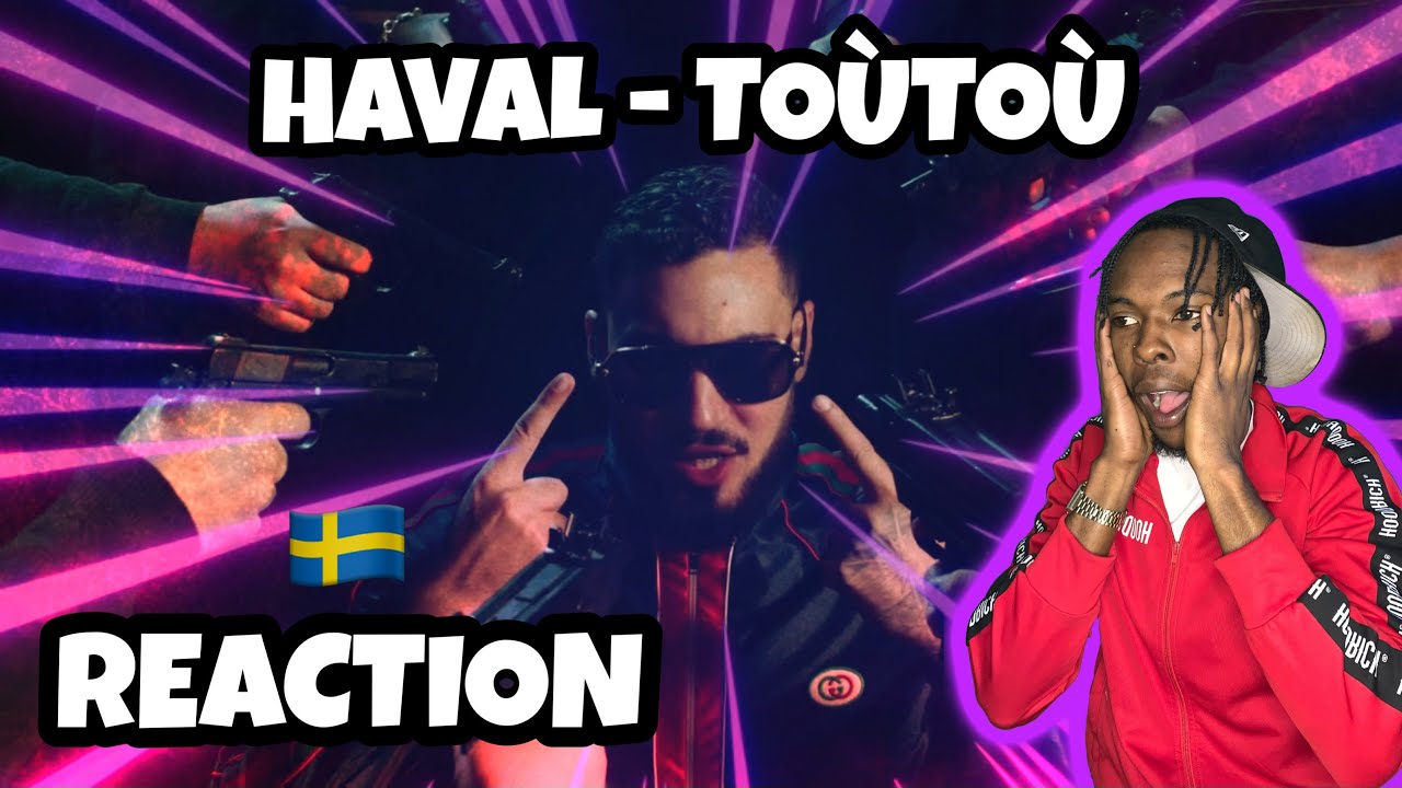 AMERICAN REACTS TO SWEDISH RAP! HAVAL - TOÙTOÙ (ENGLISH LYRICS/SUBTITLES)