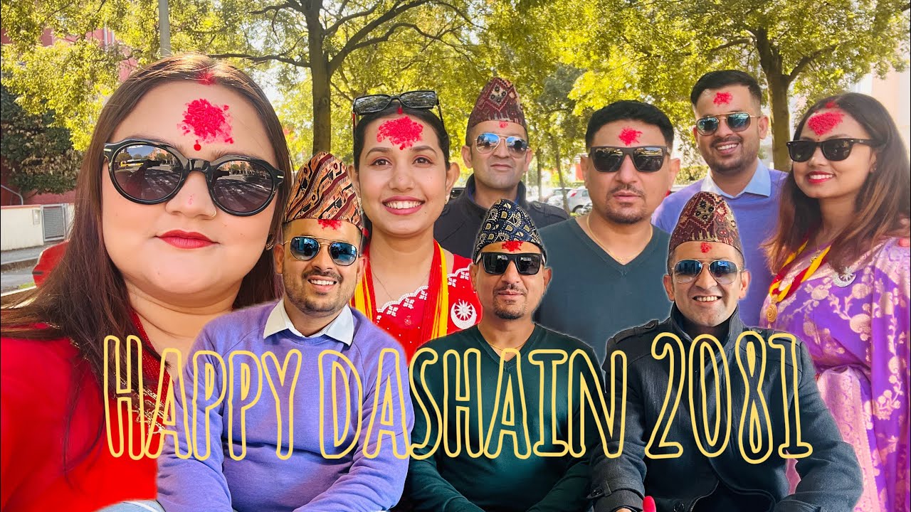 Dashain tika 2081 || Darshan,love,Krishna,surakya,sabina & Amit 👏👏👏