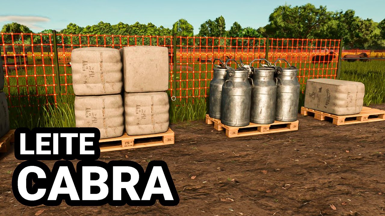 FS25 COMO VENDER O LEITE DAS CABRAS