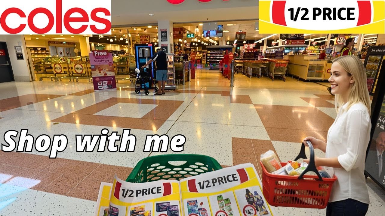 Делайте покупки вместе со мной в супермаркете Coles Supermarket в Австралии 🇦🇺