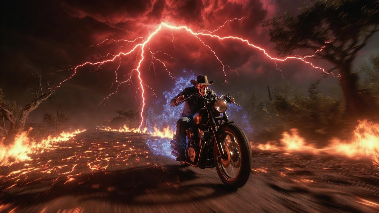 ⚡ Dark Country Outlaw | Fire Road, Blood Lightning | No Salvation Ahead #darkcountry