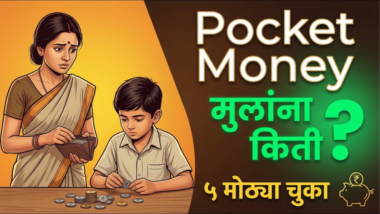 मुलांना Pocket Money किती द्यावी? | ५ धोकादायक चुका | Marathi Parents