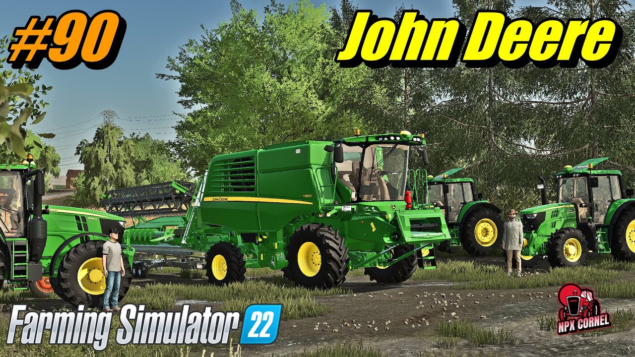 #fs22 Romania Roleplay/Utilajele John Deere au sosit in Baltesti /#90