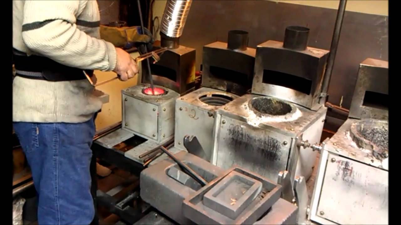 Scrap Gold Melting