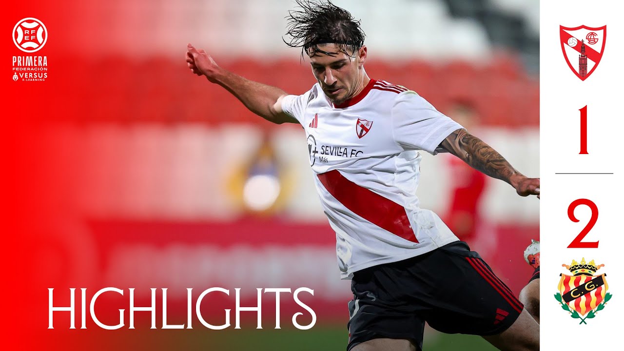 Sevilla Atl&eacute;tico vs N&agrave;stic de Tarragona (1-2) Primera RFEF | Resumen