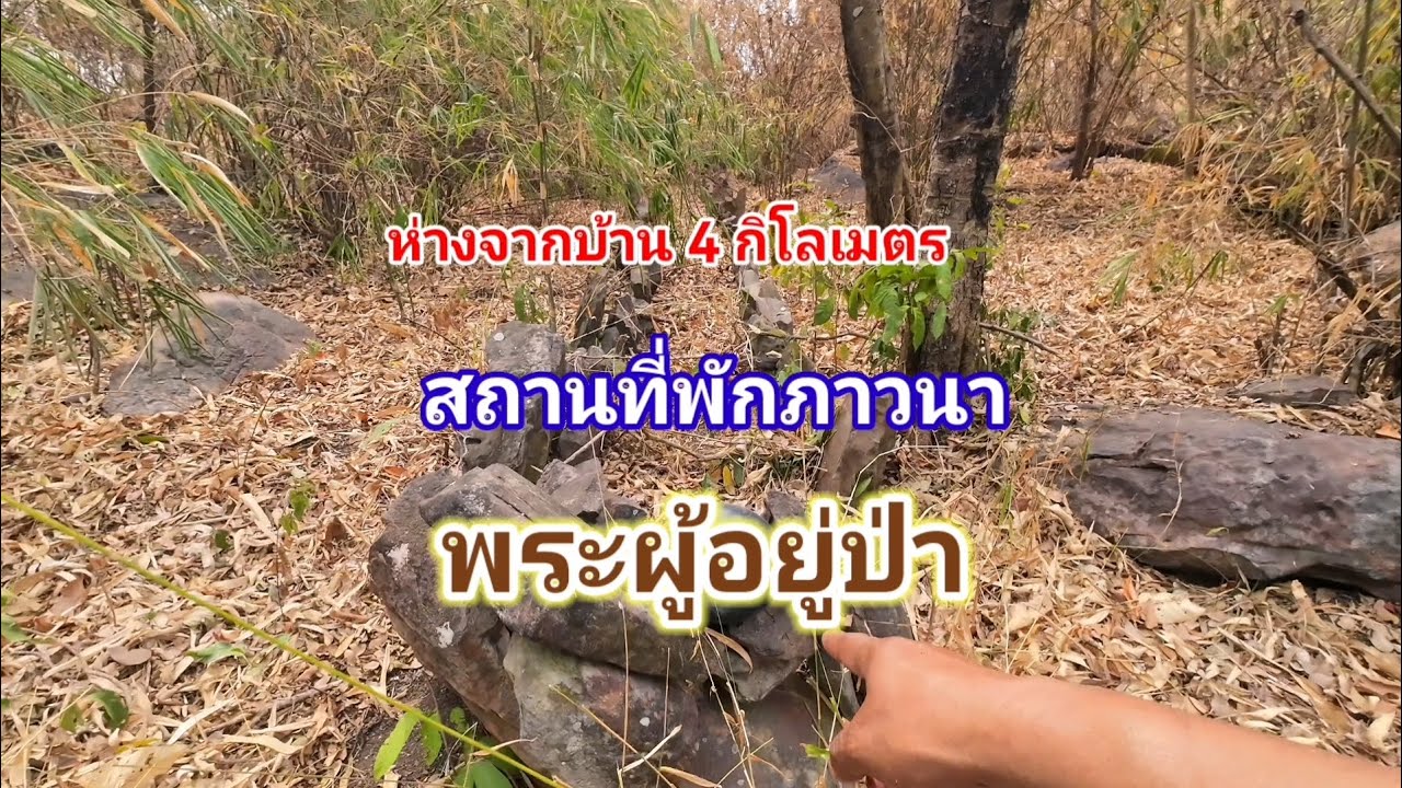 สถานที่พักภาวนาของพระผู้อยู่ป่า