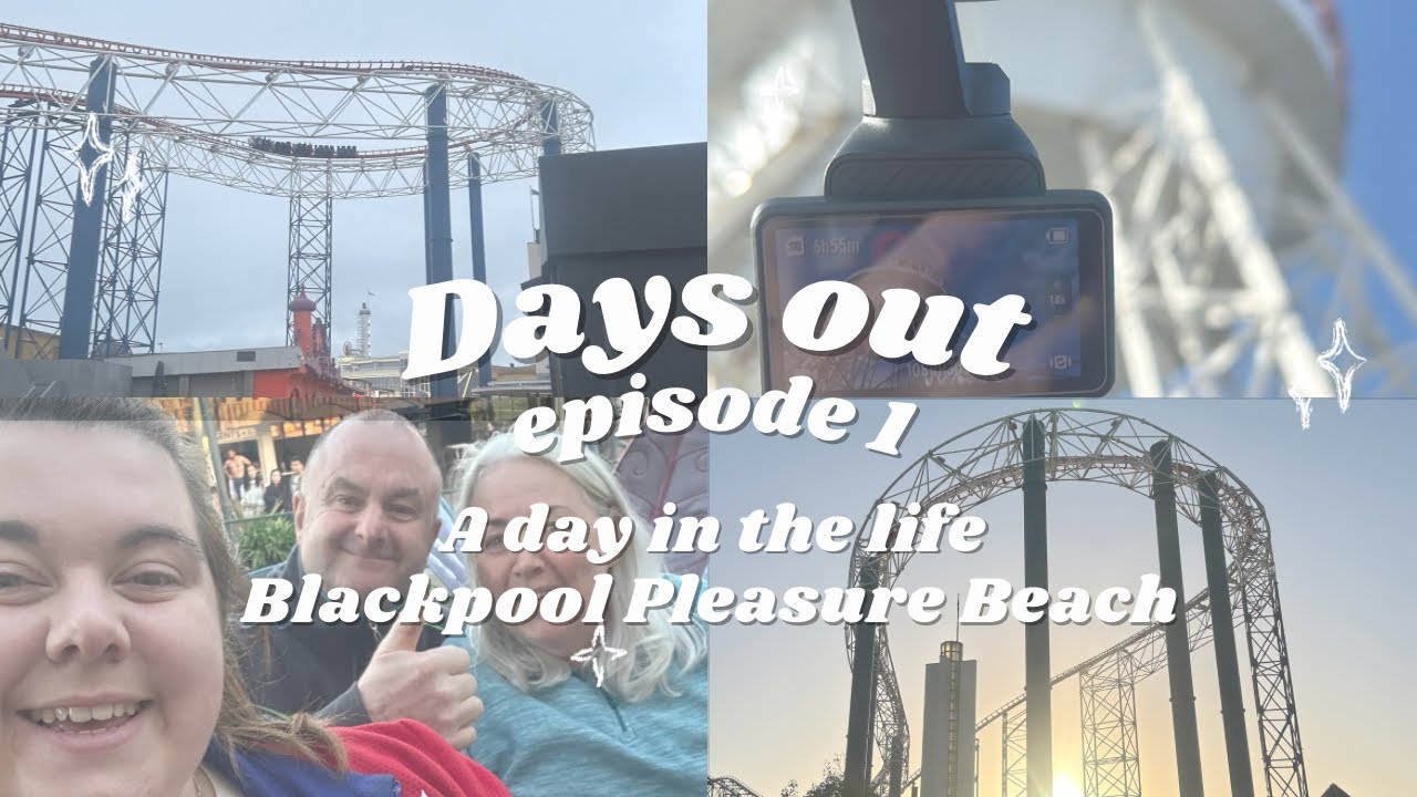 A day at Blackpool Pleasure Beach October 2024 | Pleasure Beach Resort