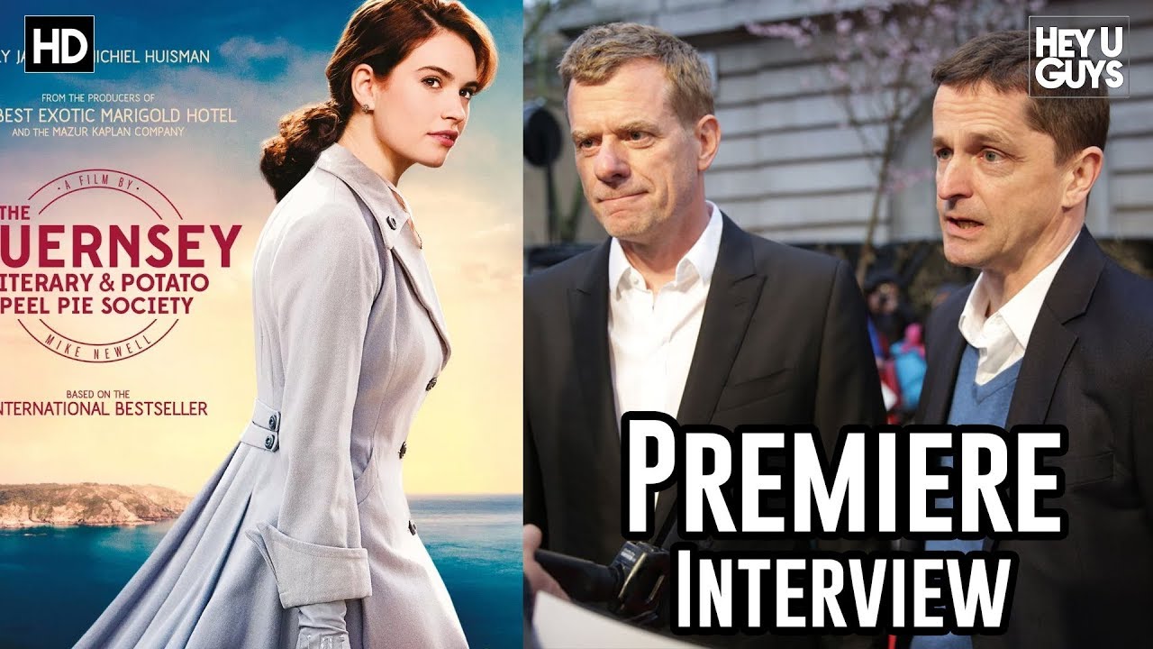 Graham Broadbent & Peter Czernin on The Guernsey Literary and Potato Peel Pie Society Premiere