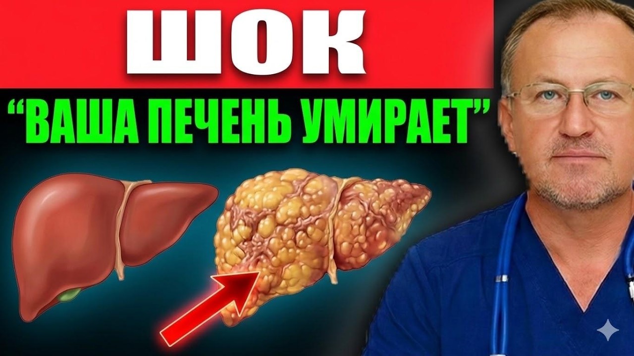 Печень не болит, но УБИВАЕТ! 5 скрытых симптомов, которые нельзя игнорировать!