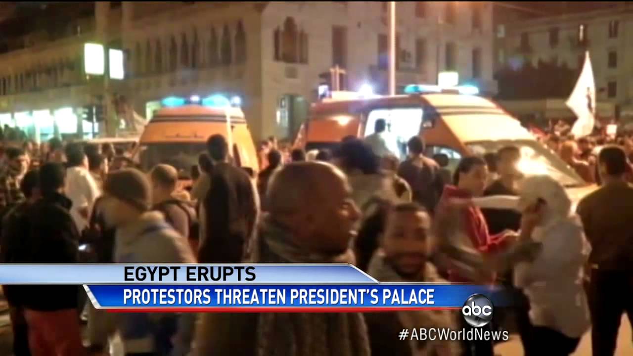 Egyptian President, Mohammed Morsi, Faces Protests Over Draft Constitution