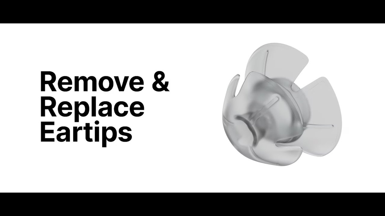 Eargo SE: Removing and replacing eartips