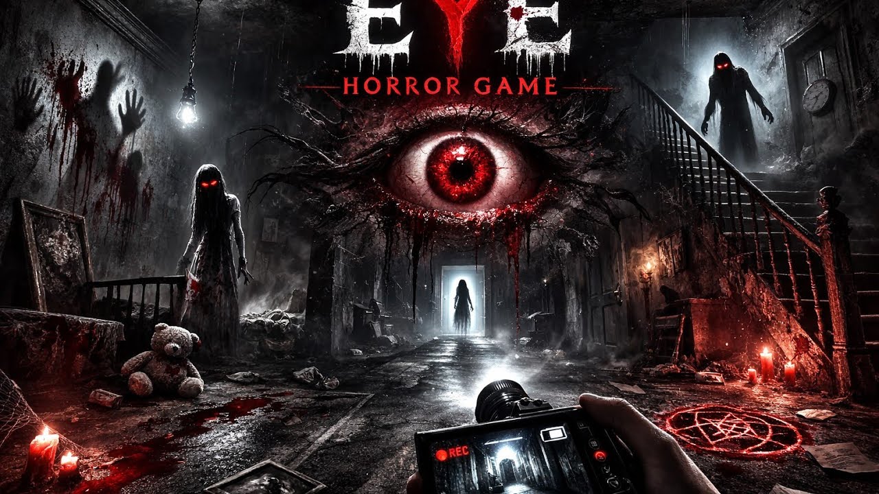 Eye horror game 🎮 please subscribe and comment 