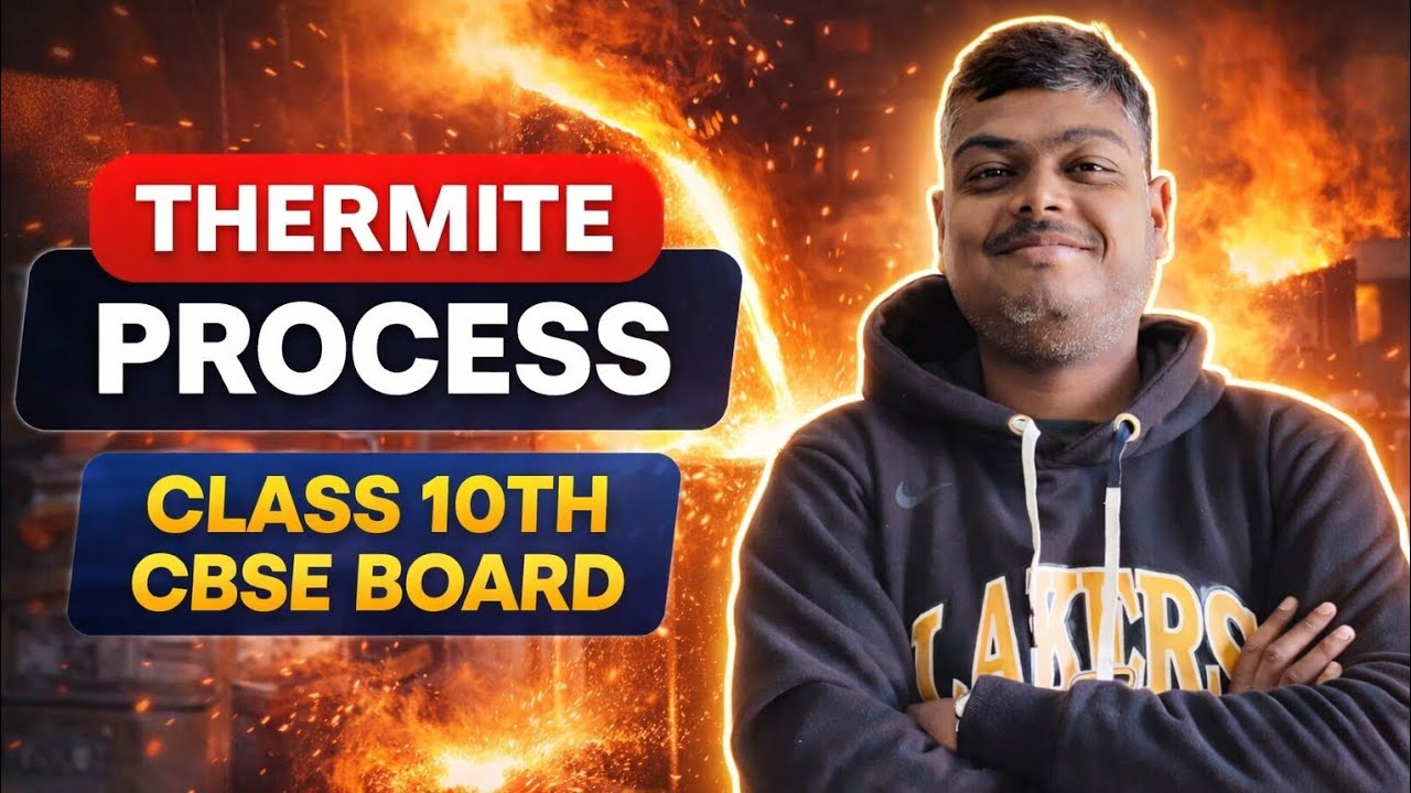 THERMITE PROCESS CLASS 10TH - YAHA SE  QUESTION AYEGA 