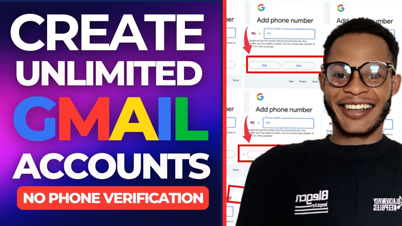 Create Unlimited Gmail Accounts - 2025  (No Phone Verification) | Receive OTPs Easily