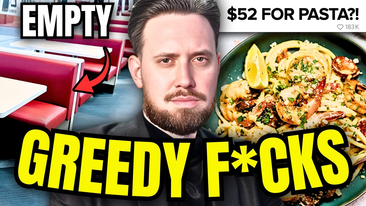 Restaurants Got Too Greedy & Too Expensive&hellip; Now They&rsquo;re EMPTY?!