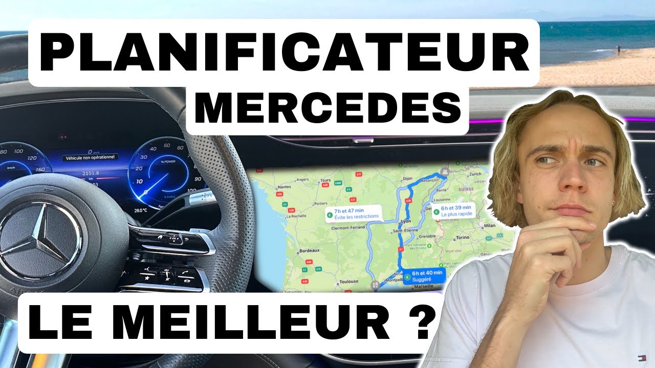 Mercedes: le meilleur planificateur d'itinéraire sur une voiture électrique!?