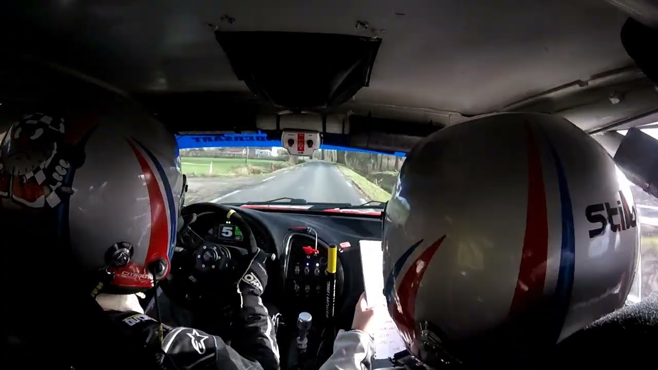 Es 5 : Rallye des routes du nord 2023 On board Vandamme/Desreumaux  Saxo vts f2/13