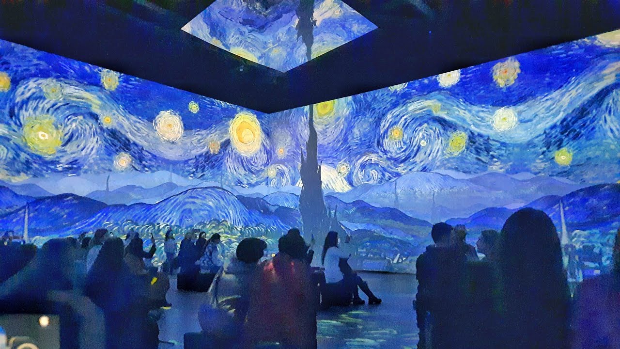 Triển lãm tranh 3D Van Gogh tại Nga