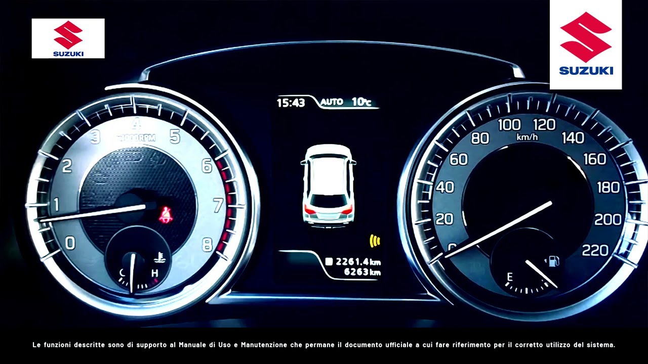 Suzuki Vitara - Tutorial Sistema di monitoraggio punti ed angoli ciechi