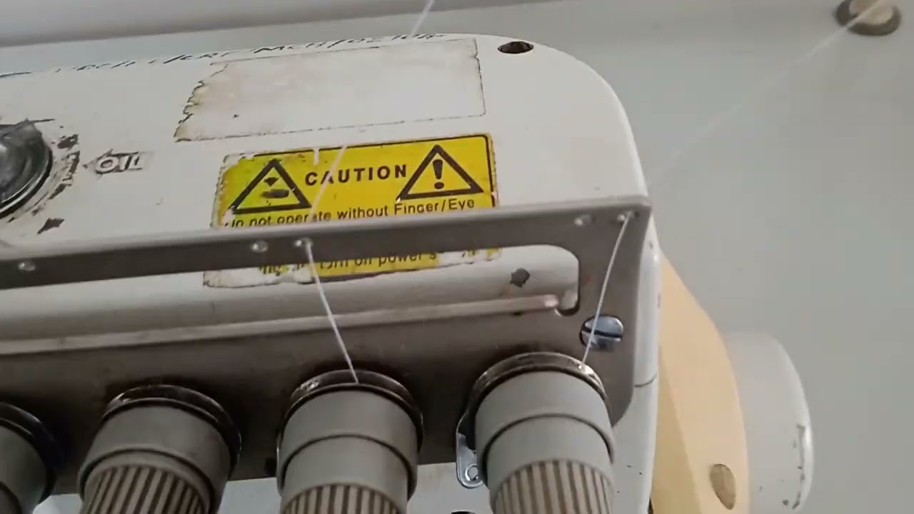 overlock sewing machine threading... M-700 pegasus