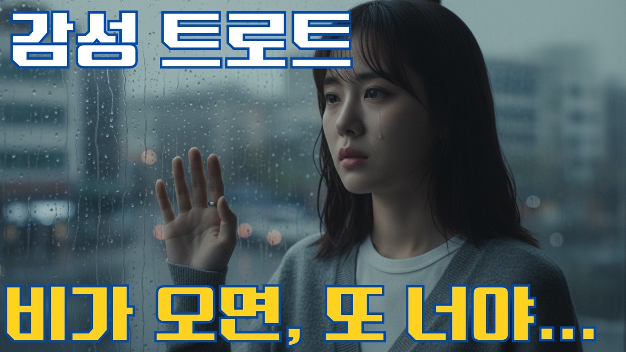 🎵비가오면 그대가🌧️ | 비 오는 날 듣는 감성 트로트 발라드