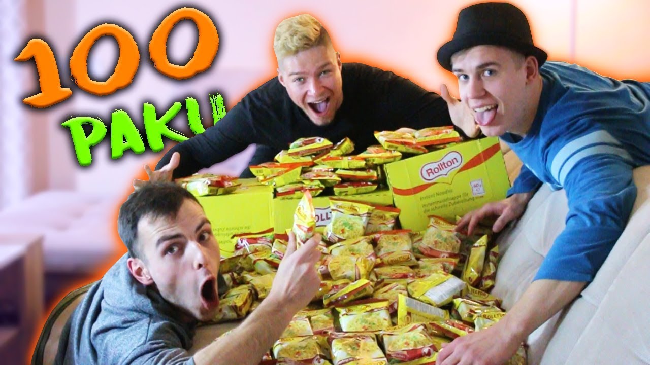 100 BOMŽPAKIŲ CHALLENGE