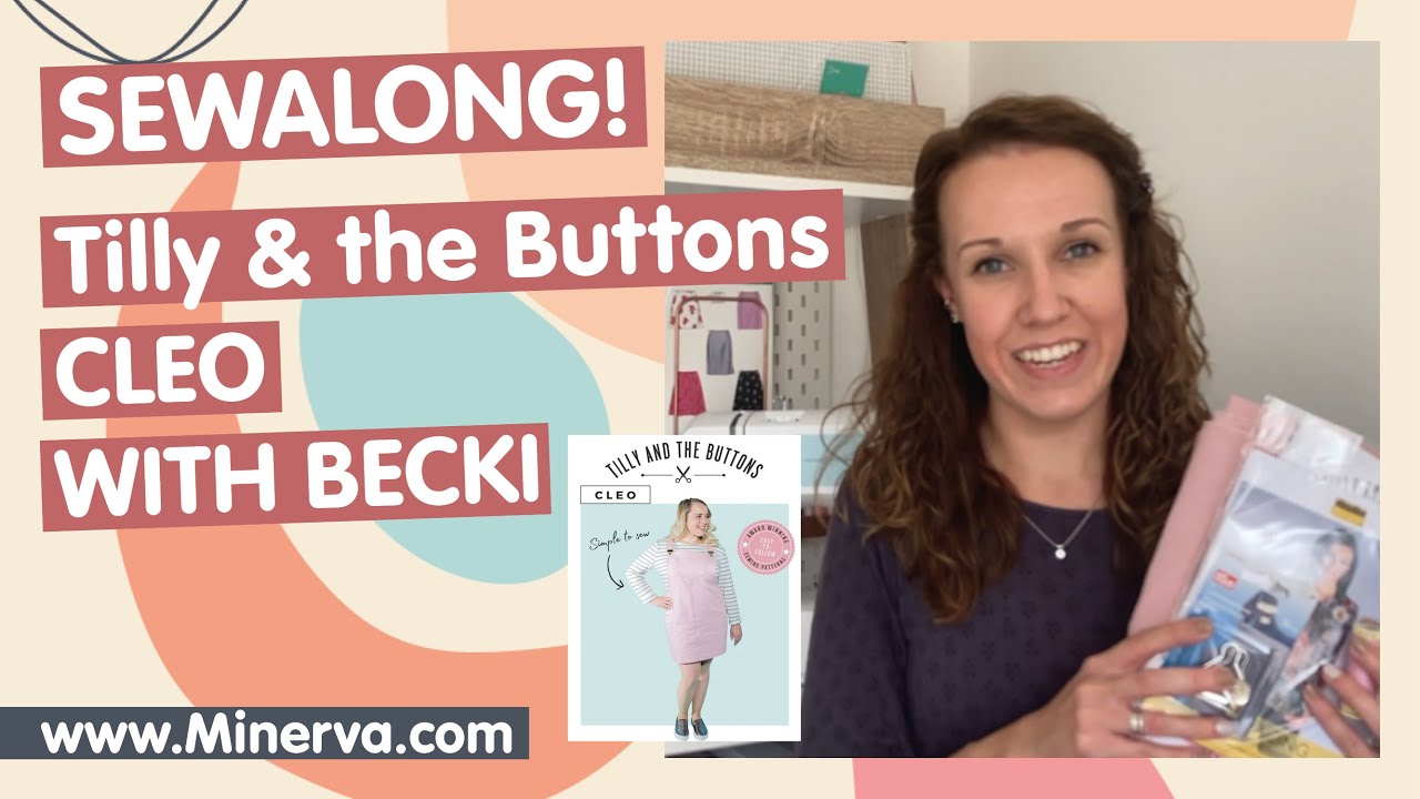 Minerva Sew-Along - Tilly and The Buttons Cleo Pinafore