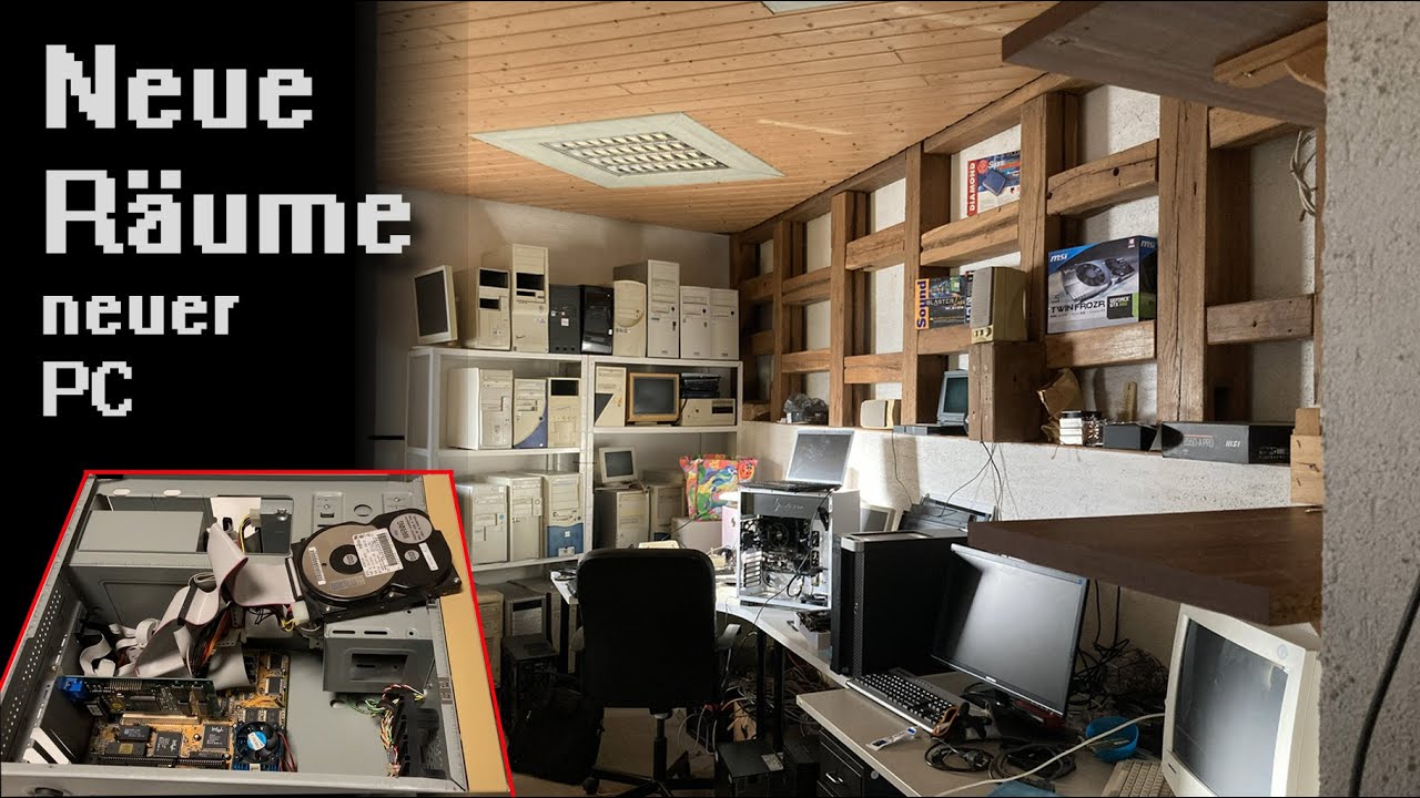Neue Räume fürs PC Chaos und ein neuer PC mit 150 MHz