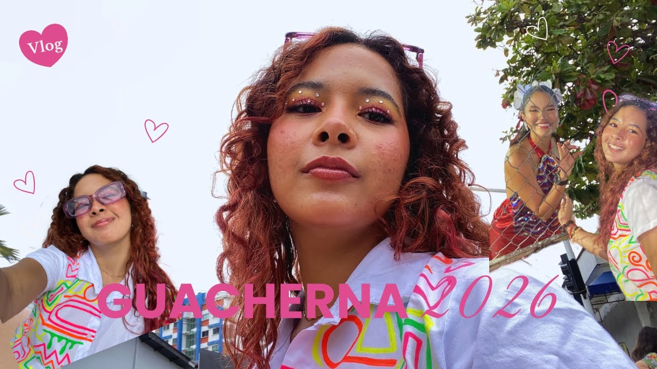 GUACHERNA 2026 🩷✨, un dia conmigo, Carnaval de Barranquilla 