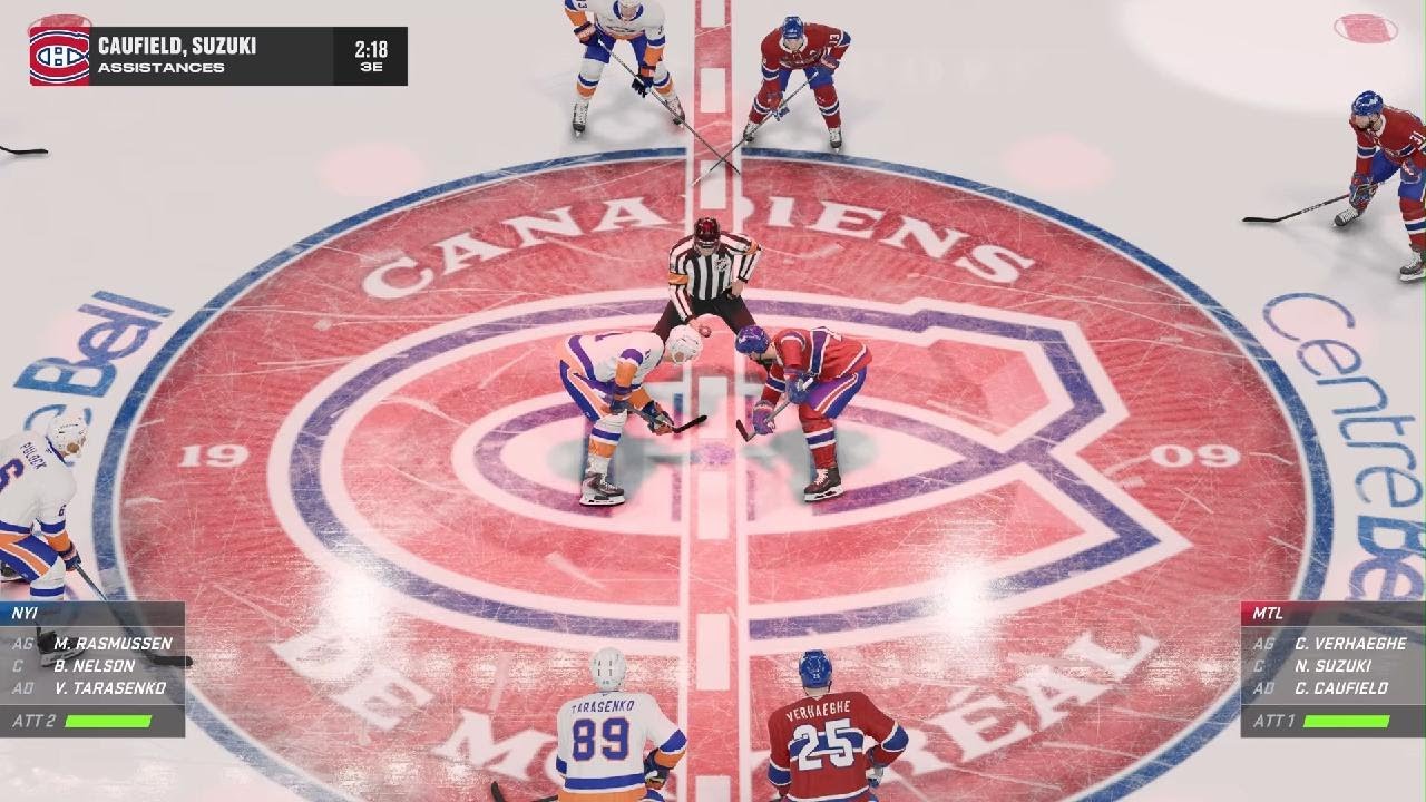 NYI vs MTL