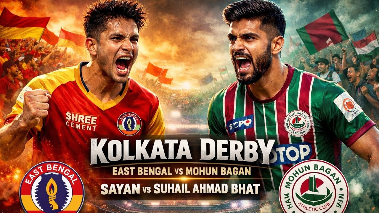 East Bengal vs mohun Bagan Derby highlights | rfdl 2026 