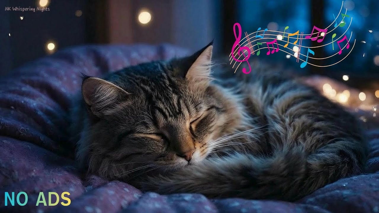 Calming Music for Cats – ผ่อนคลายทั้งแมวและคน หลับสบายในไม่กี่นาที #sleepmusic #catmusic #เพลงแมว