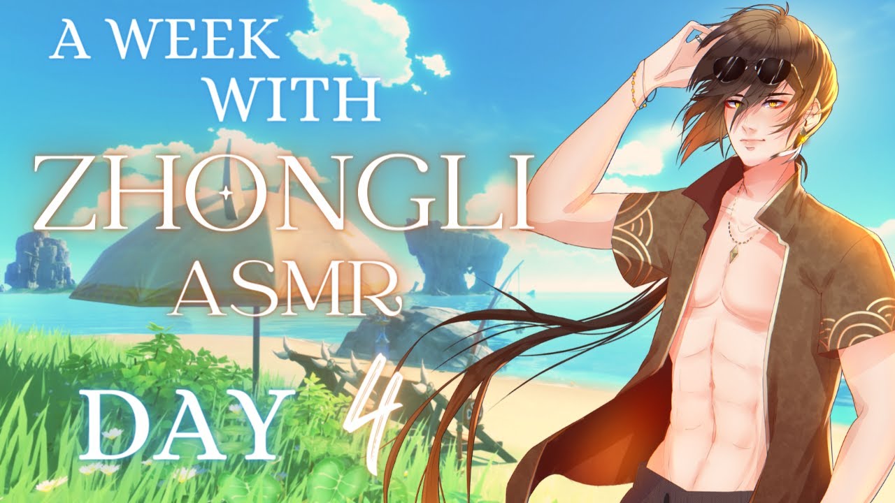 [DAY 4] A Week With Zhongli | Time To Hit The Beach! [M4A Genshin Impact ASMR]