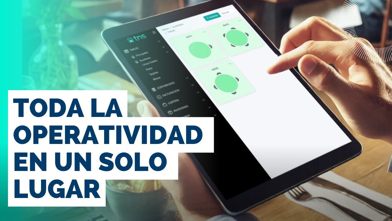 🚀 Software ERP para restaurante: Portal TNS
