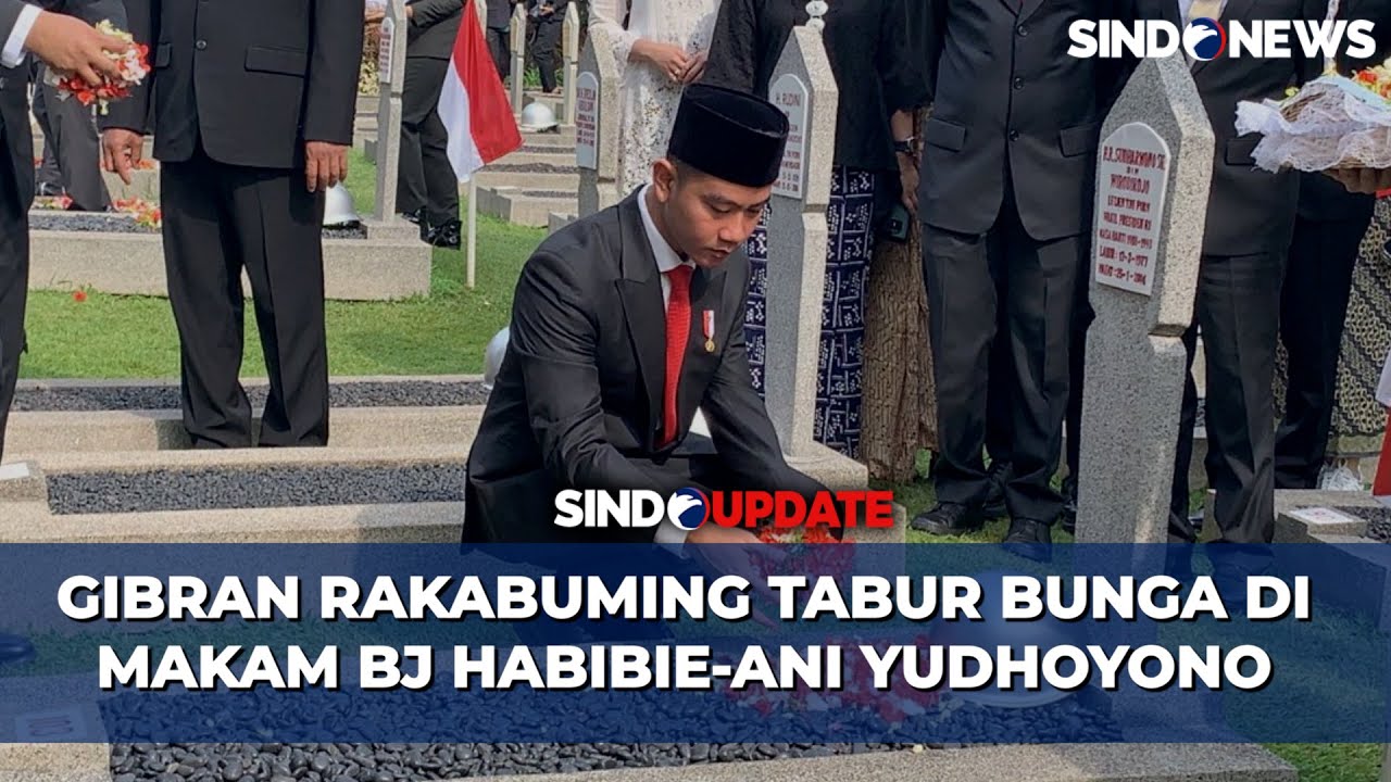 Peringatan Hari Pahlawan, Wapres Gibran Tabur Bunga di Makam BJ Habibie hingga Ani Yudhoyono