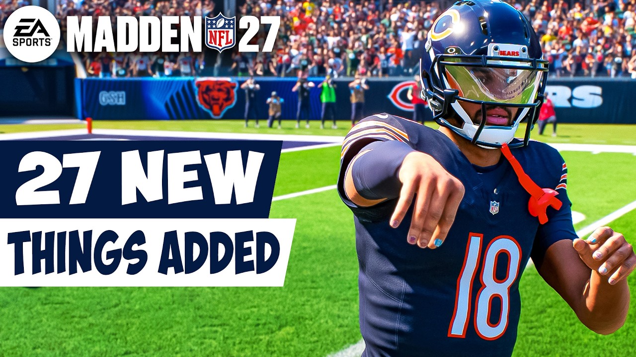 Madden 27 - The 27 NEW Things That Were Added