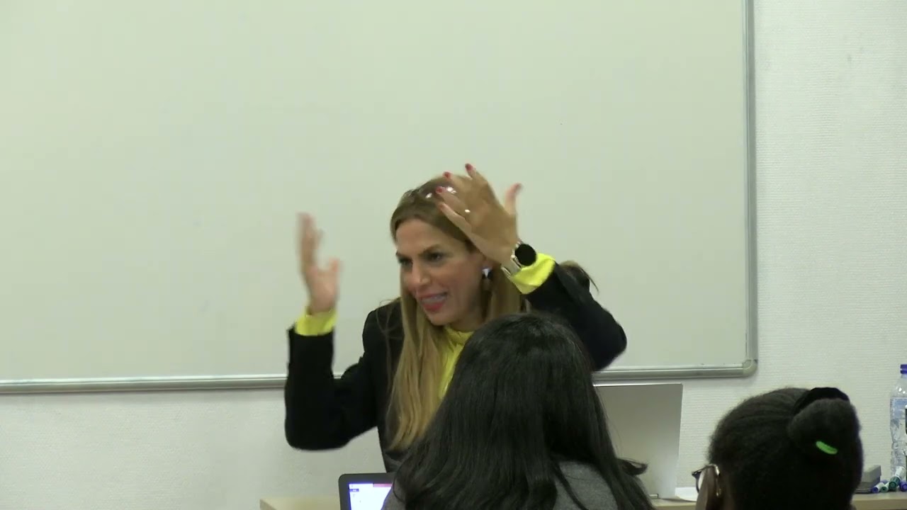 Master Class de Marie Lime Karam, la cyber criminalité en droit international.