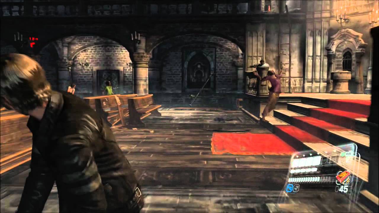 Resident Evil 6- How to beat the Cathedral boss