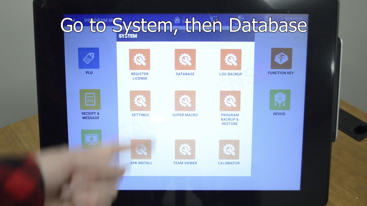 Resetting Sales Data in Sam4POS